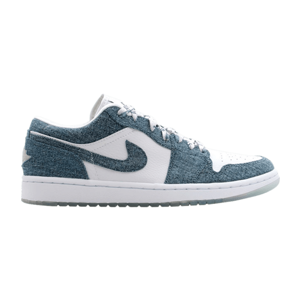 Air Jordan 1 Low Canvas White Denim
