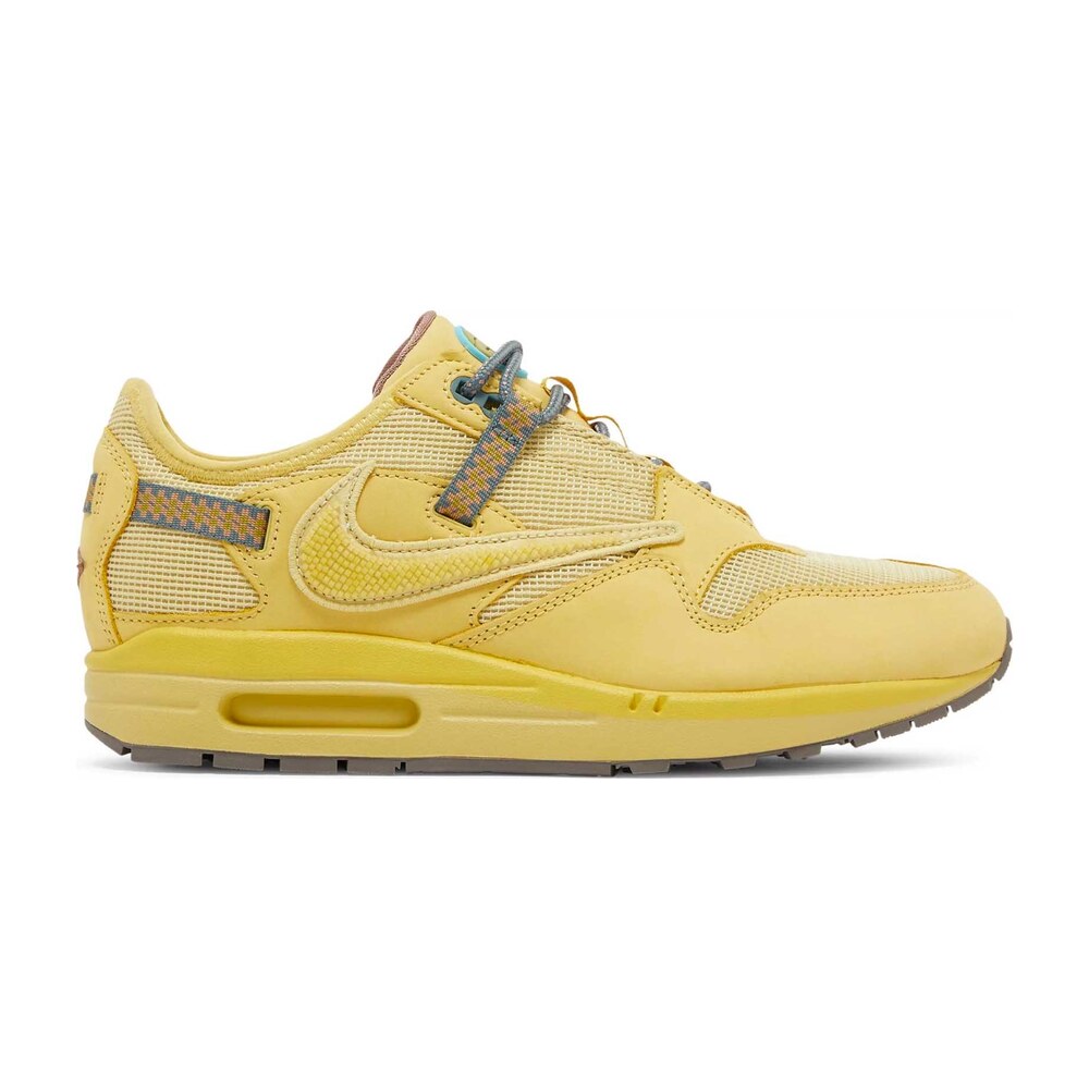Tenis Nike Air Max 1 Travis Scott Cactus Jack Saturn Gold