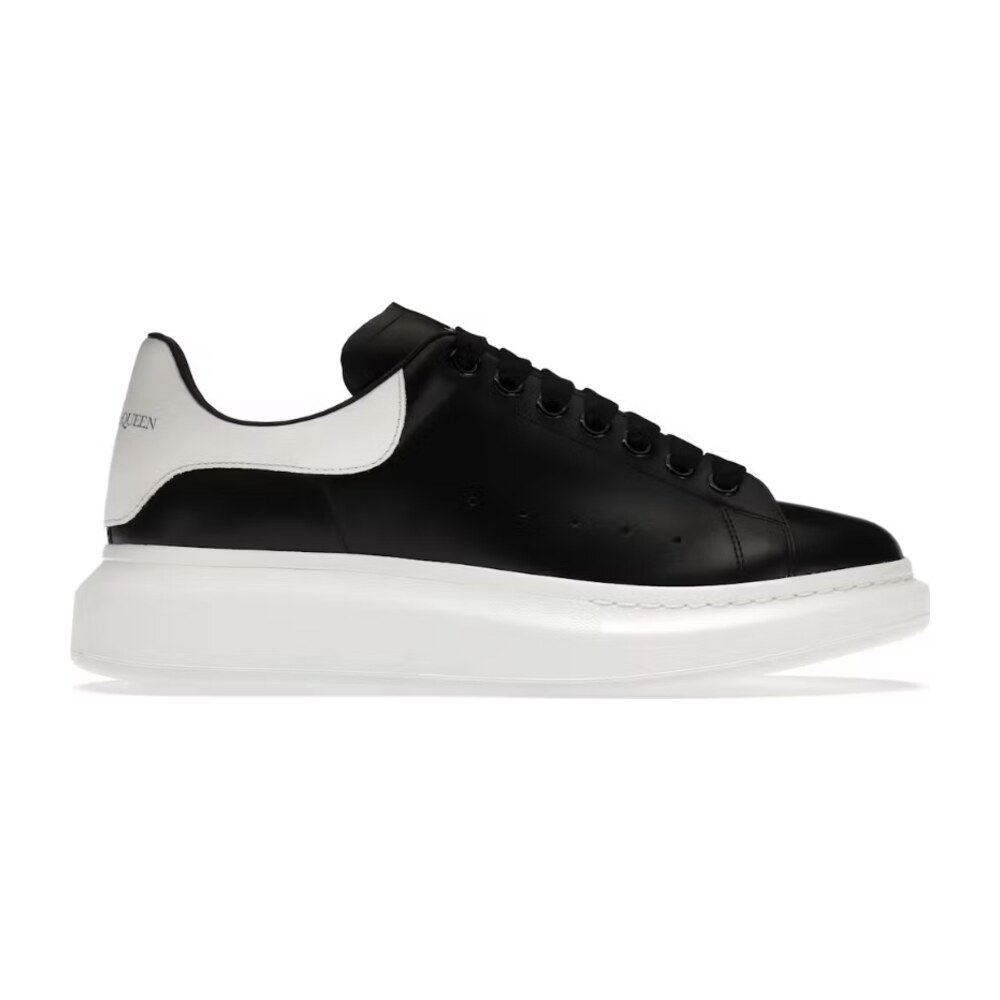 ALEXANDER MCQUEEN OVERSIZED WHITE BLACK