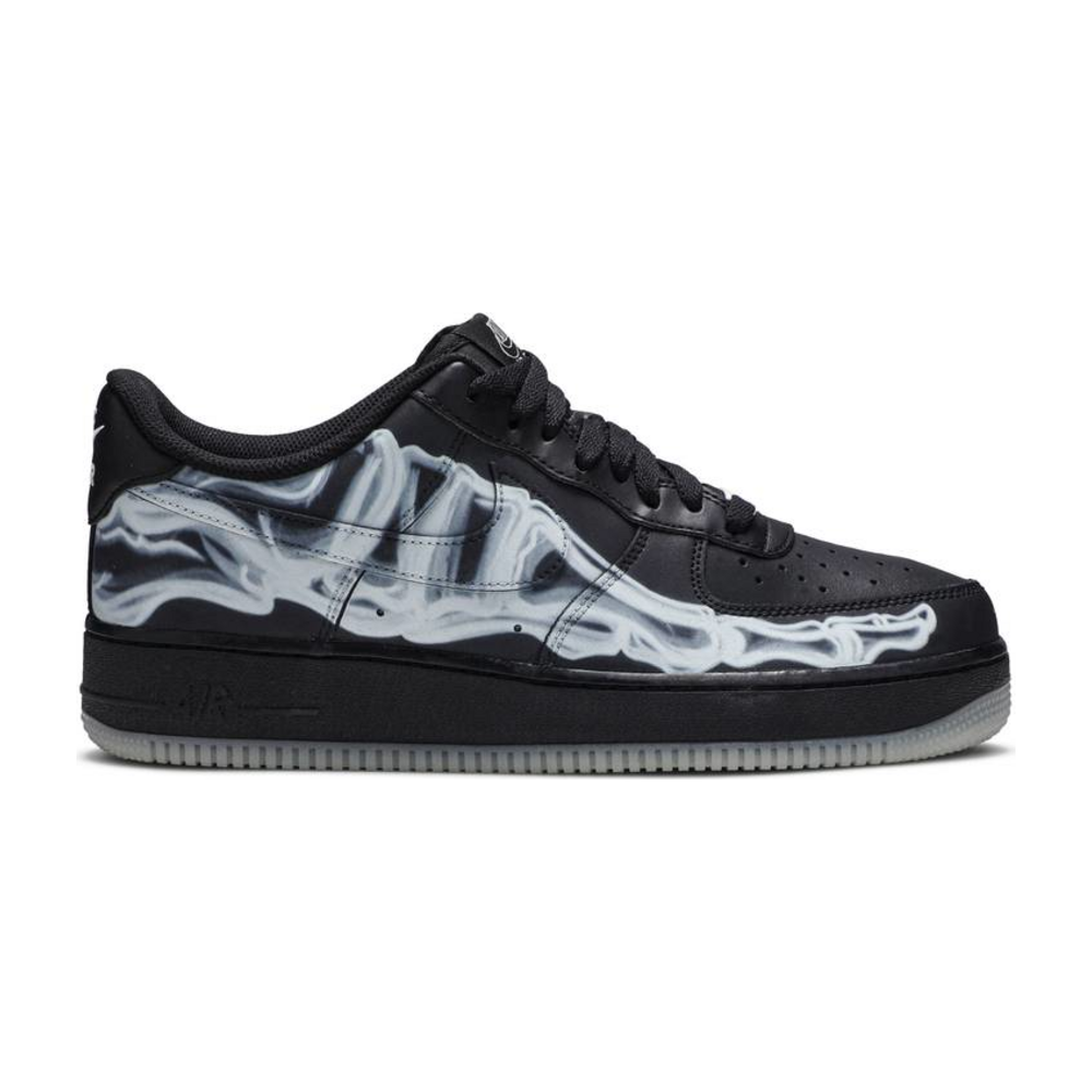 Nike Air Force 1 Low Black Skeleton Halloween 2019