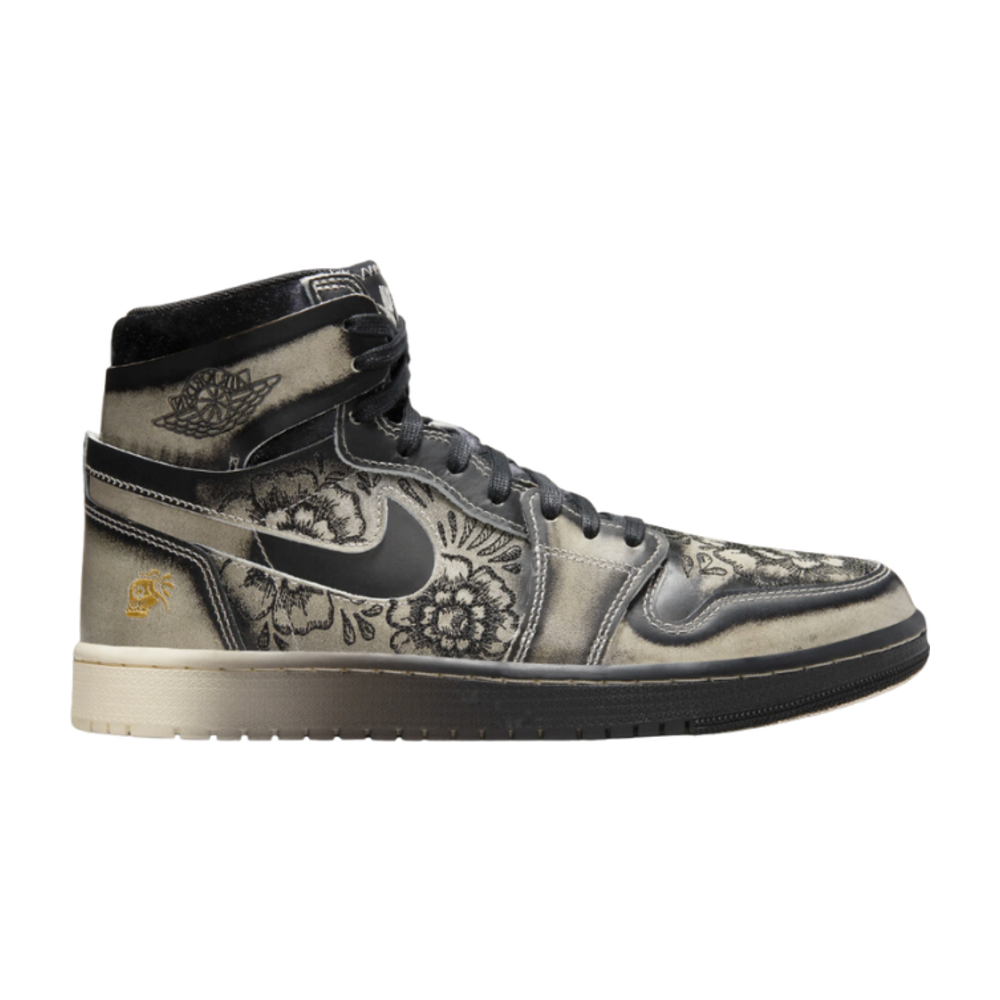 Tenis Jordan 1 High Zoom Air Cmft 2 Dia De Muertos