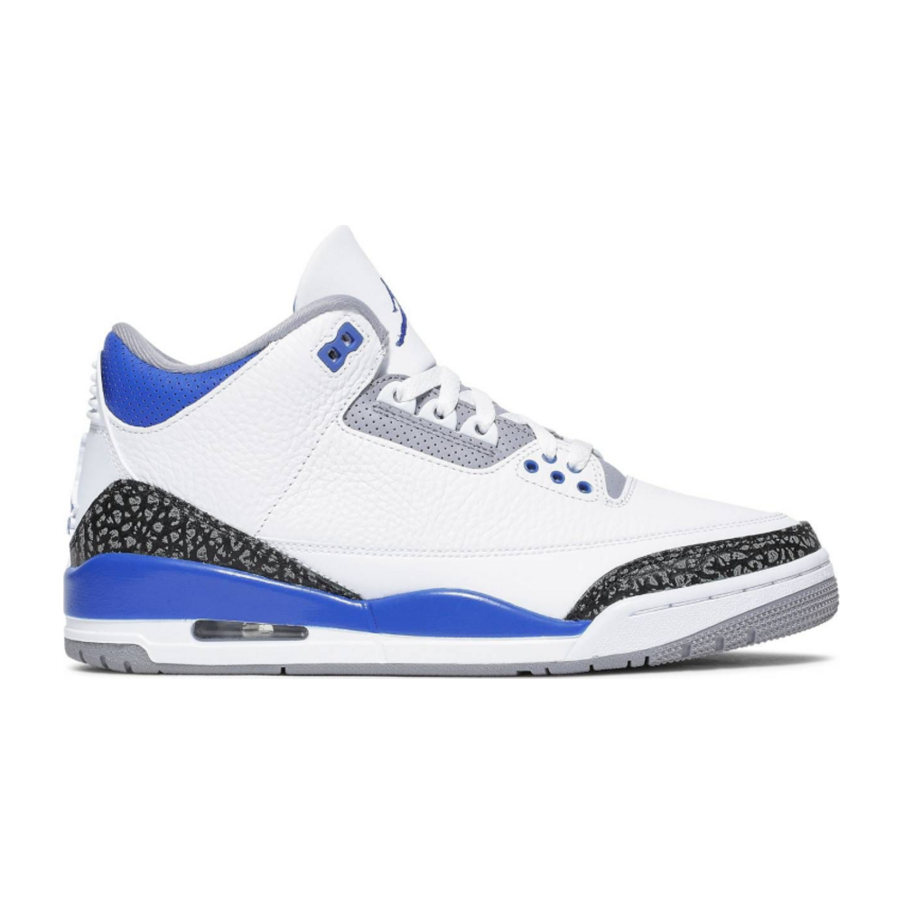 Tenis Jordan 3 Racer Blue