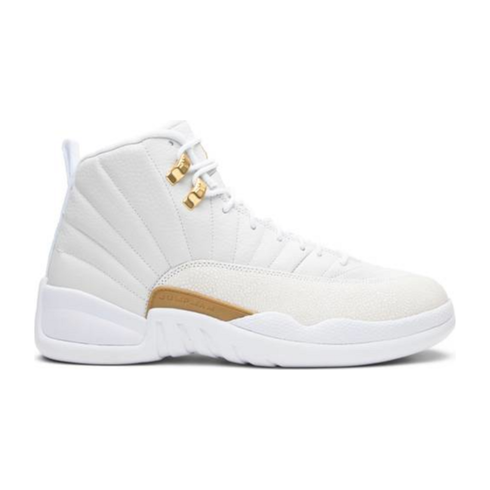 Tenis Jordan 12 Ovo White 