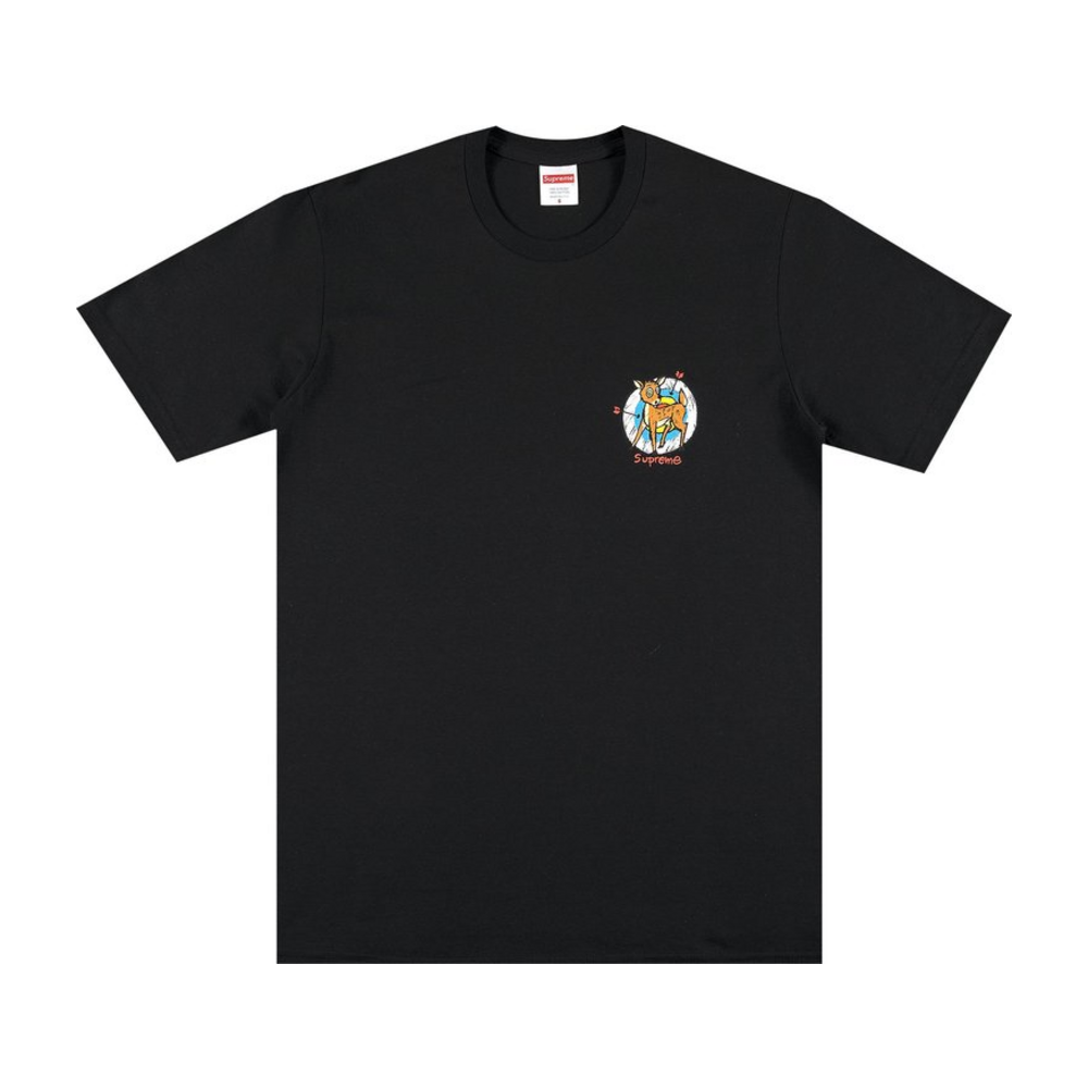 Supreme Deer Tee Black
