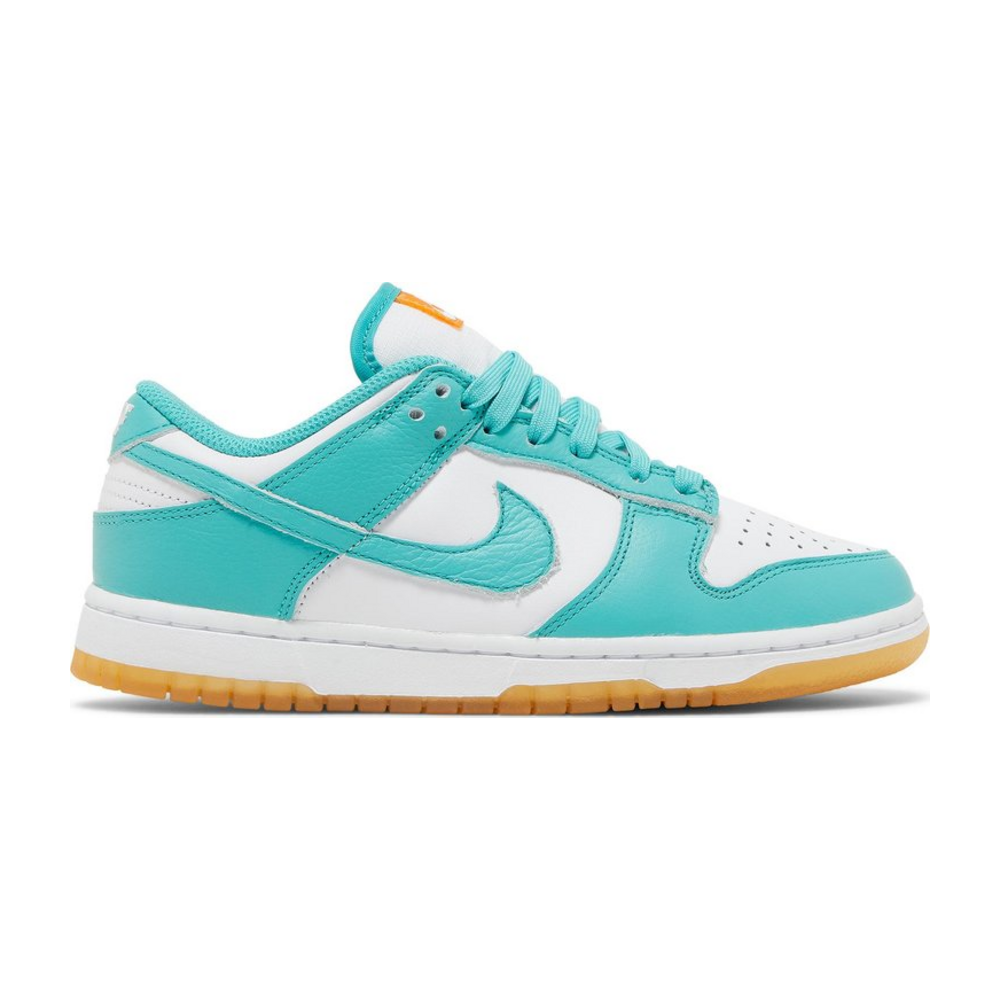 Tenis Nike Dunk Low White Turquoise