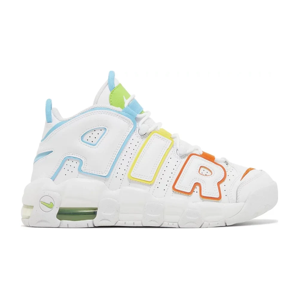 Tenis Nike Air More Uptempo White Multi-color