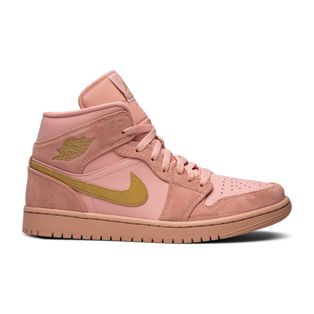 Air Jordan 1 Mid Coral Gold