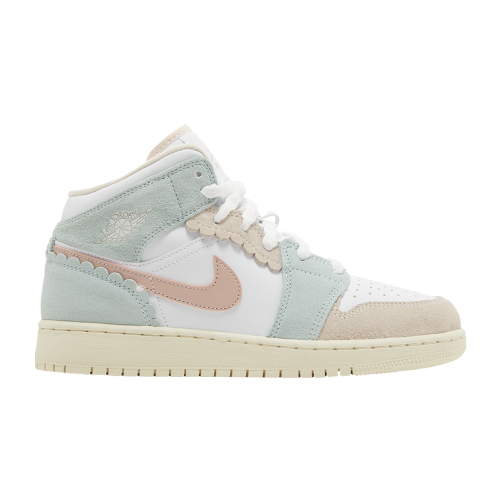 JORDAN 1 MID SE PINK OXFORD