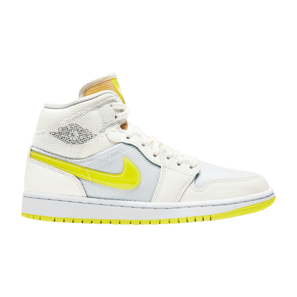 Air Jordan 1 Mid Se Voltage Yellow