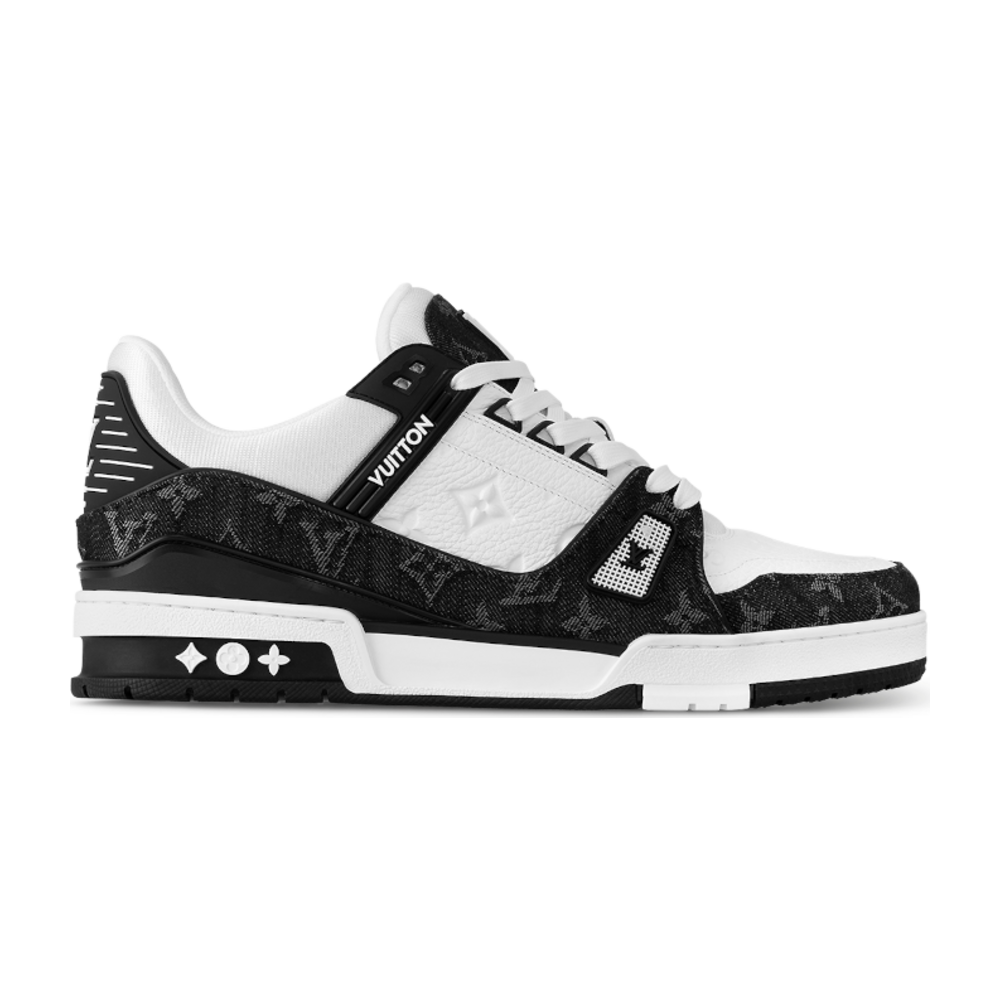 LOUIS VUITTON LV TRAINER WHITE BLACK