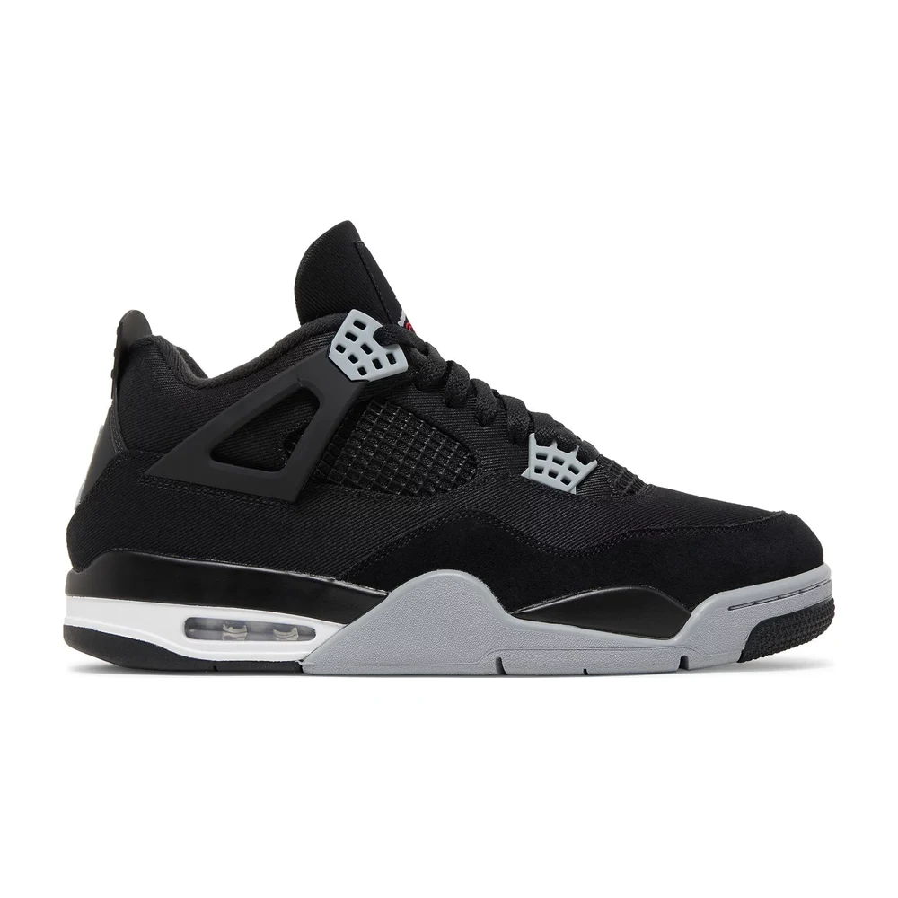 Tenis Jordan 4 Se Black Canvas