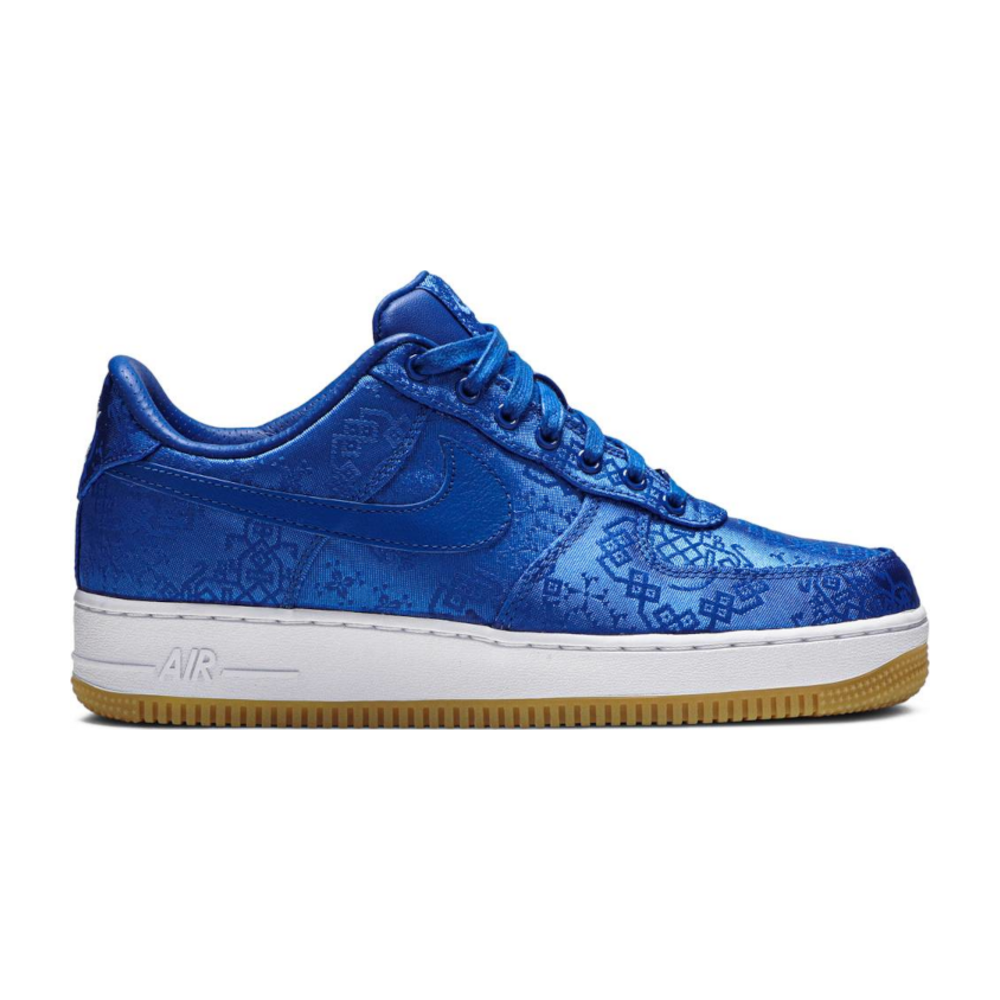 Tenis Nike Air Force 1 Low Clot Blue Silk