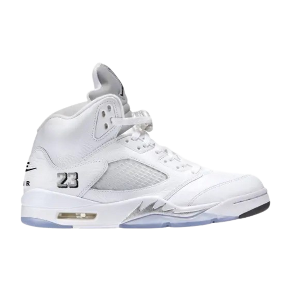JORDAN 5 WHITE METALLIC 2026