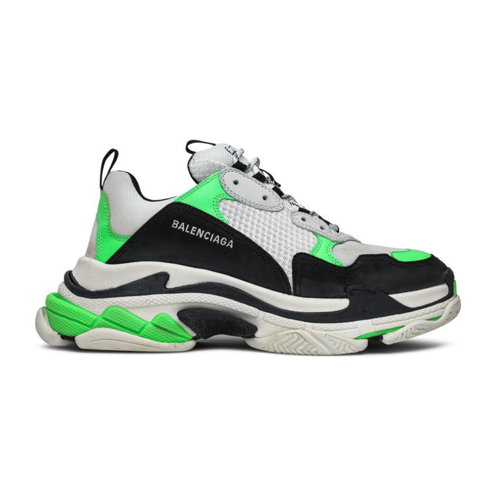 Balenciaga Triple S Green Black