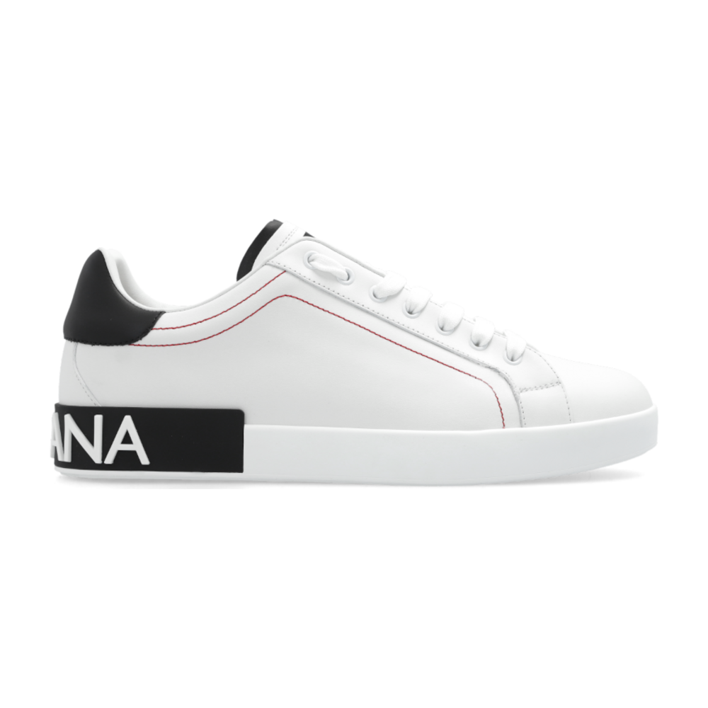 TENIS DOLCE & GABBANA PORTOFINO WHITE BLACK