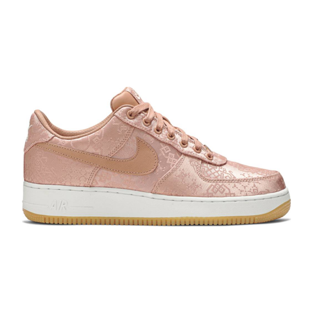 Tenis Nike Air Force 1 Low Clot Rose Gold Silk