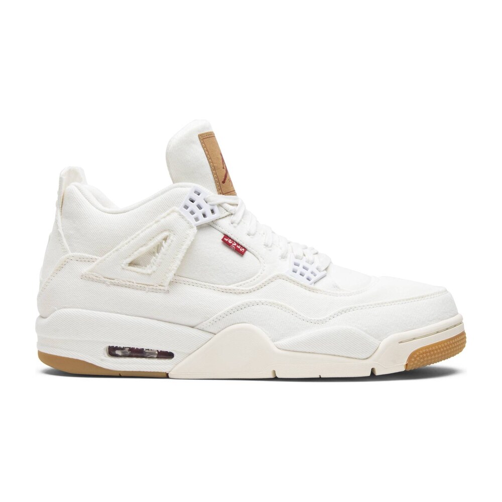 Jordan 4 Levis White