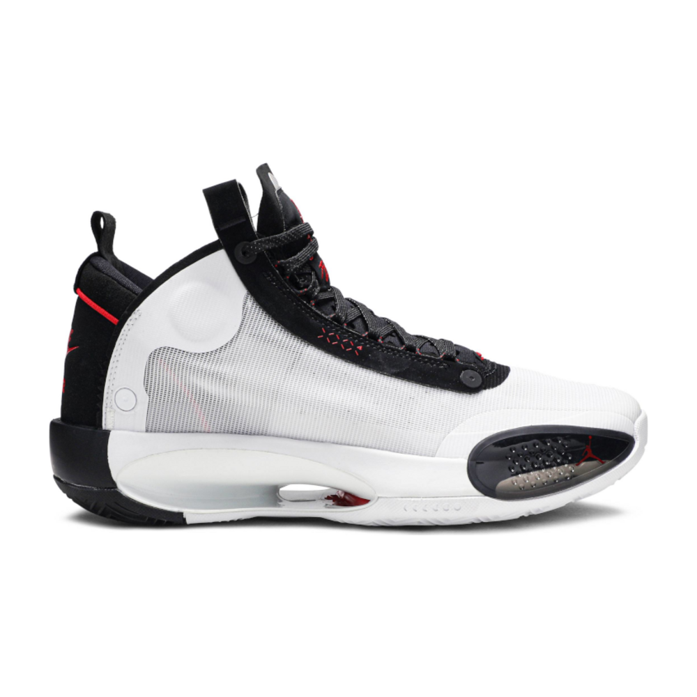 Jordan 34 White Black Red