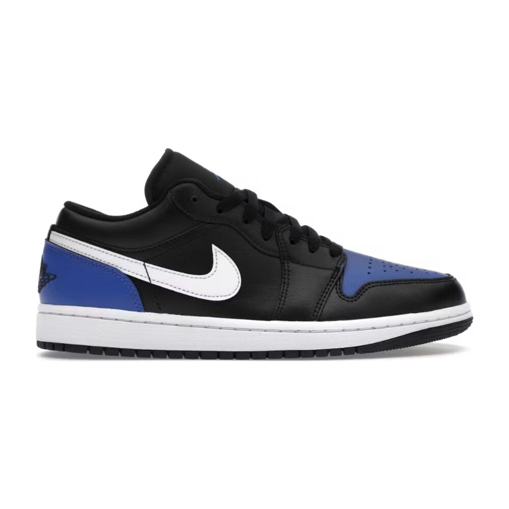 JORDAN 1 LOW BLACK ROYAL TOE