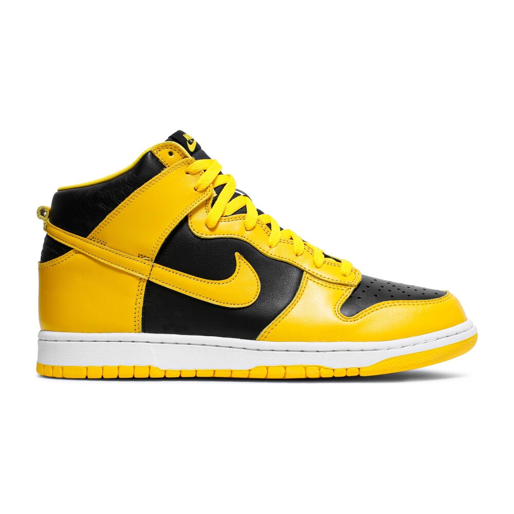 Tenis Nike Sb Dunk High Black Varsity Maize
