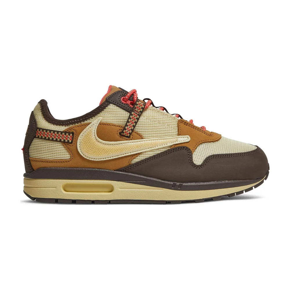 Tenis Nike Air Max 1 Travis Scott Cactus Jack Baroque Brown