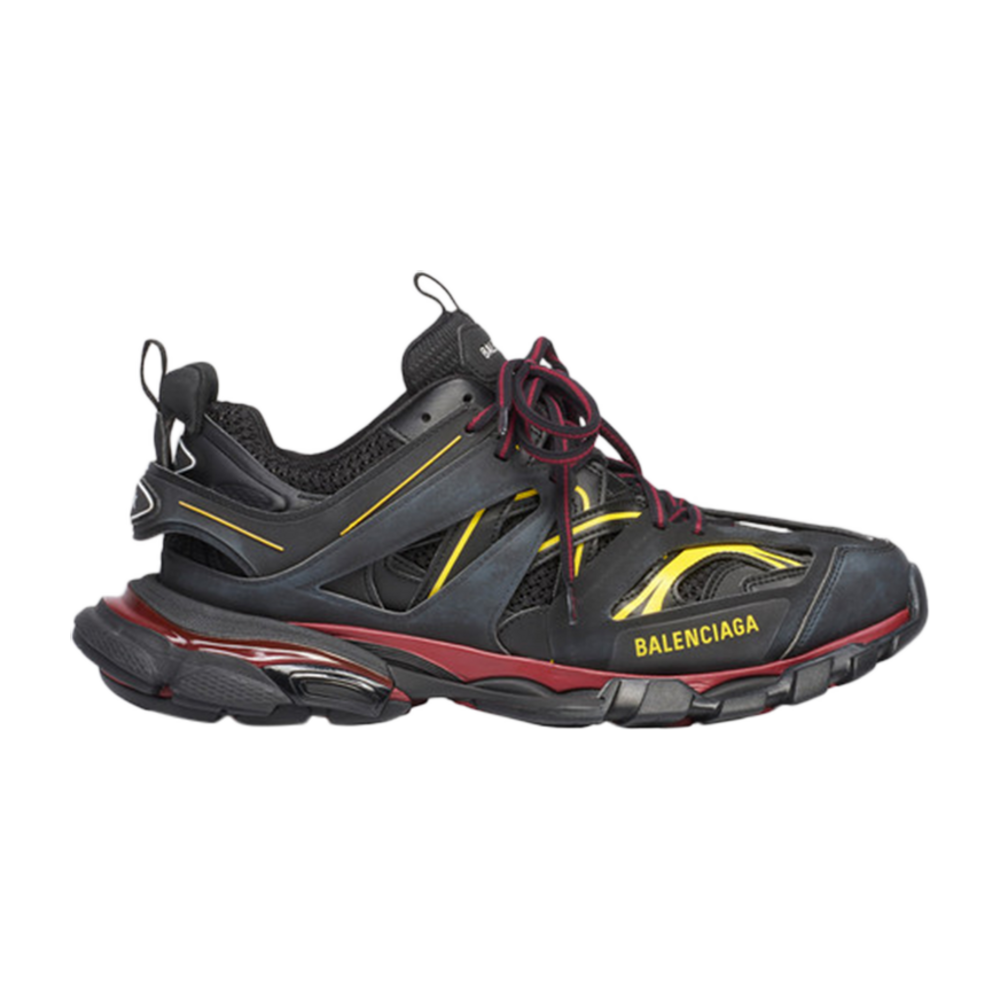 BALENCIAGA TRACK BLACK BORDEAUX