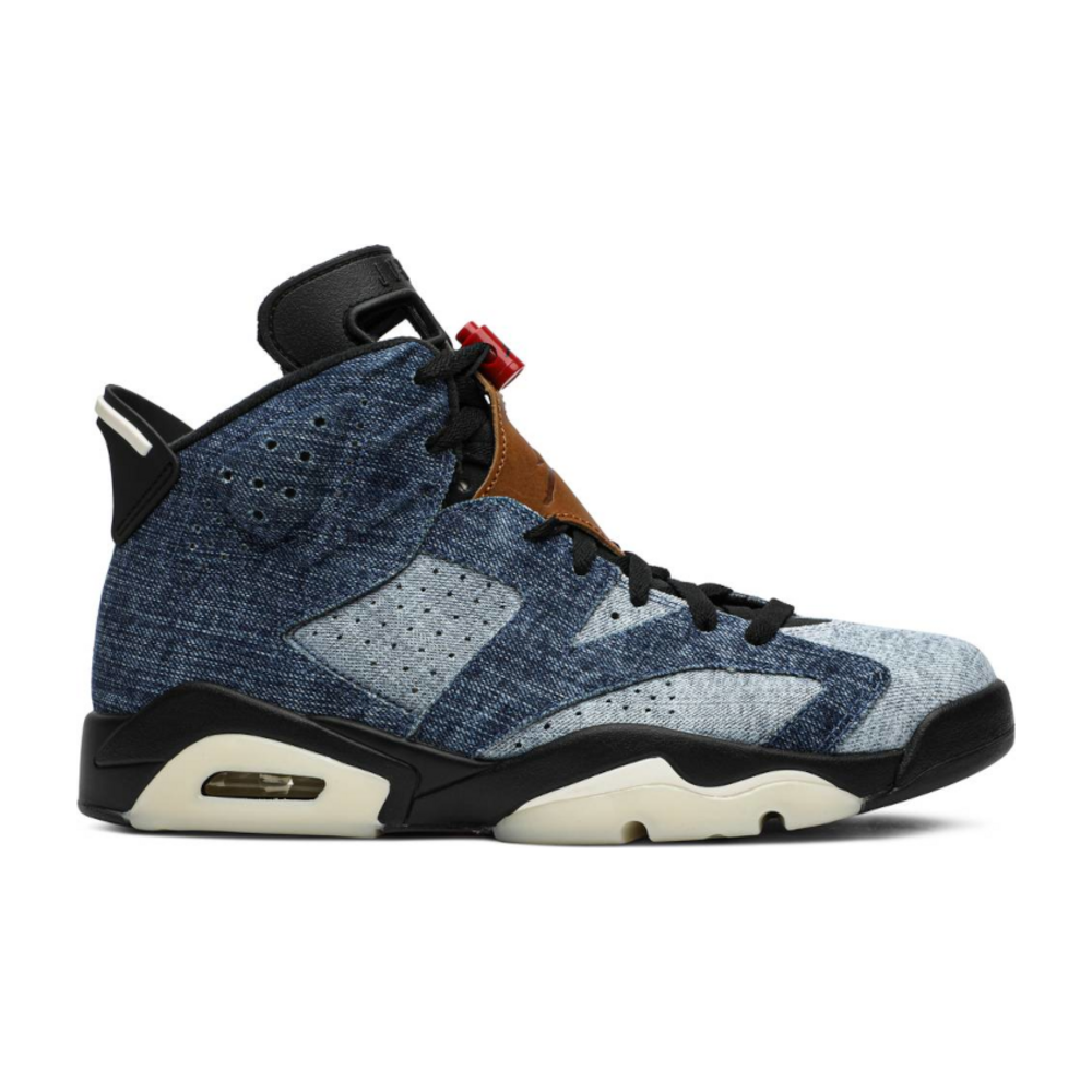 Tenis Jordan 6 Washed Denim