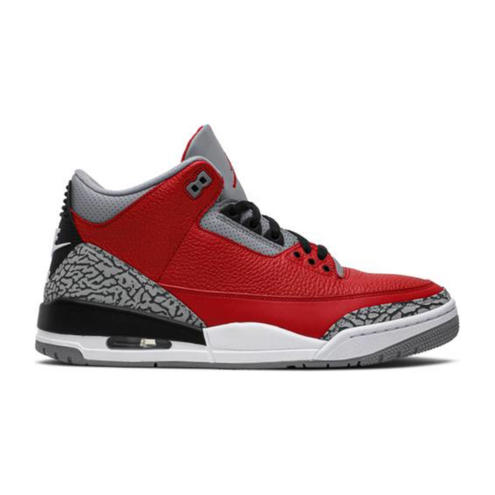 Tenis Jordan 3 Se Unite Fire Red