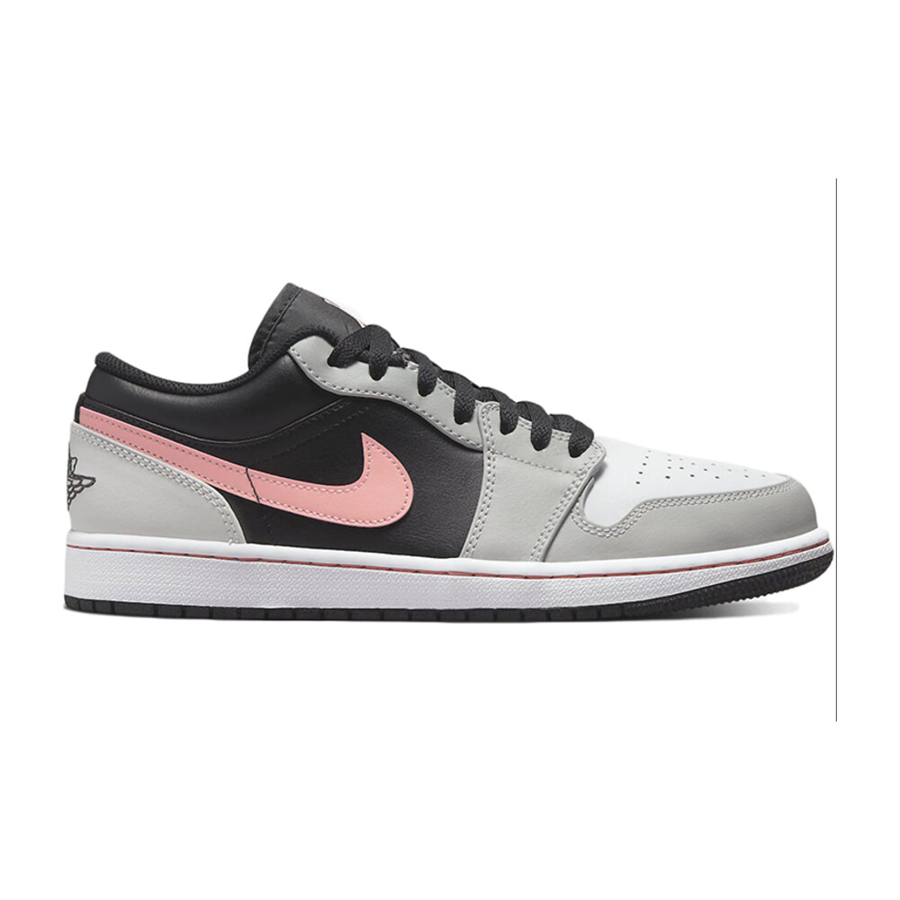 Tenis Air Jordan 1 Low Black Grey Pink