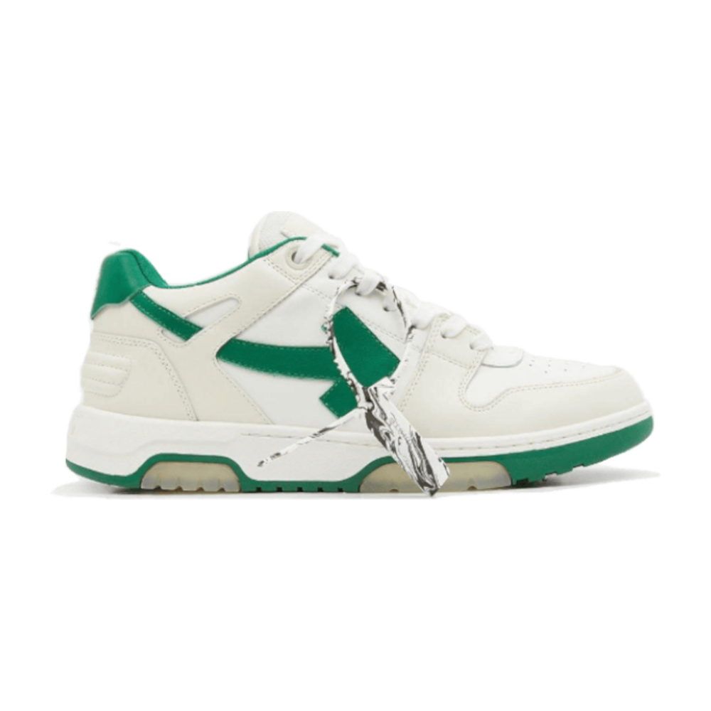TENIS OFF-WHITE OUT OF OFFICE LOW TOPS WHITE GREEN