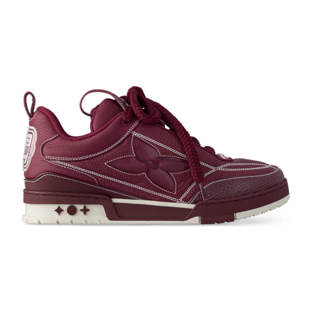 LOUIS VUITTON LV SKATE SNEAKER BORDEAUX RED