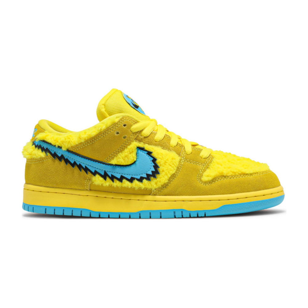 Tenis Nike Sb Dunk Low Grateful Dead Bears Opti Yellow