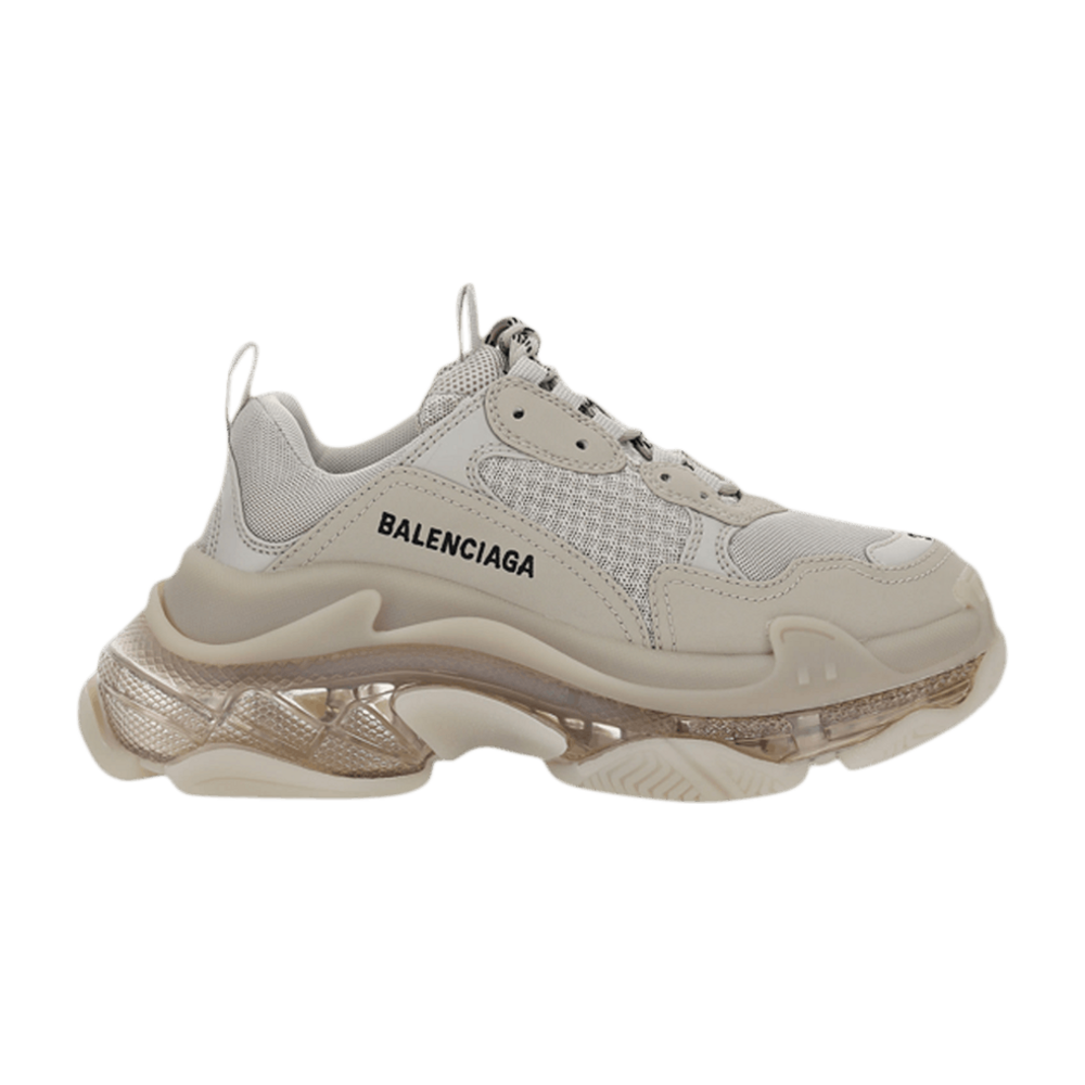 Balenciaga Triple S Clear Sole Beige