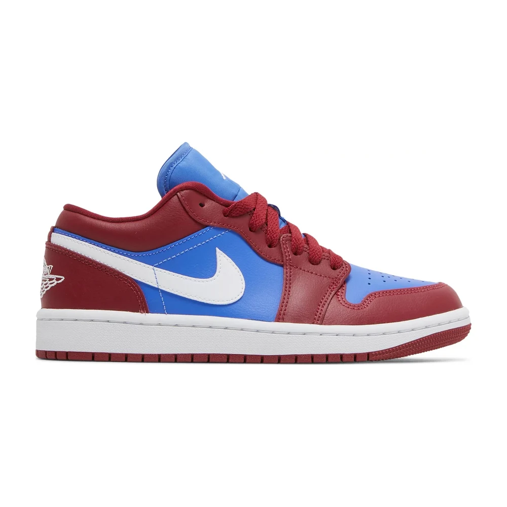 Air Jordan 1 Low Pomegranate Medium Blue