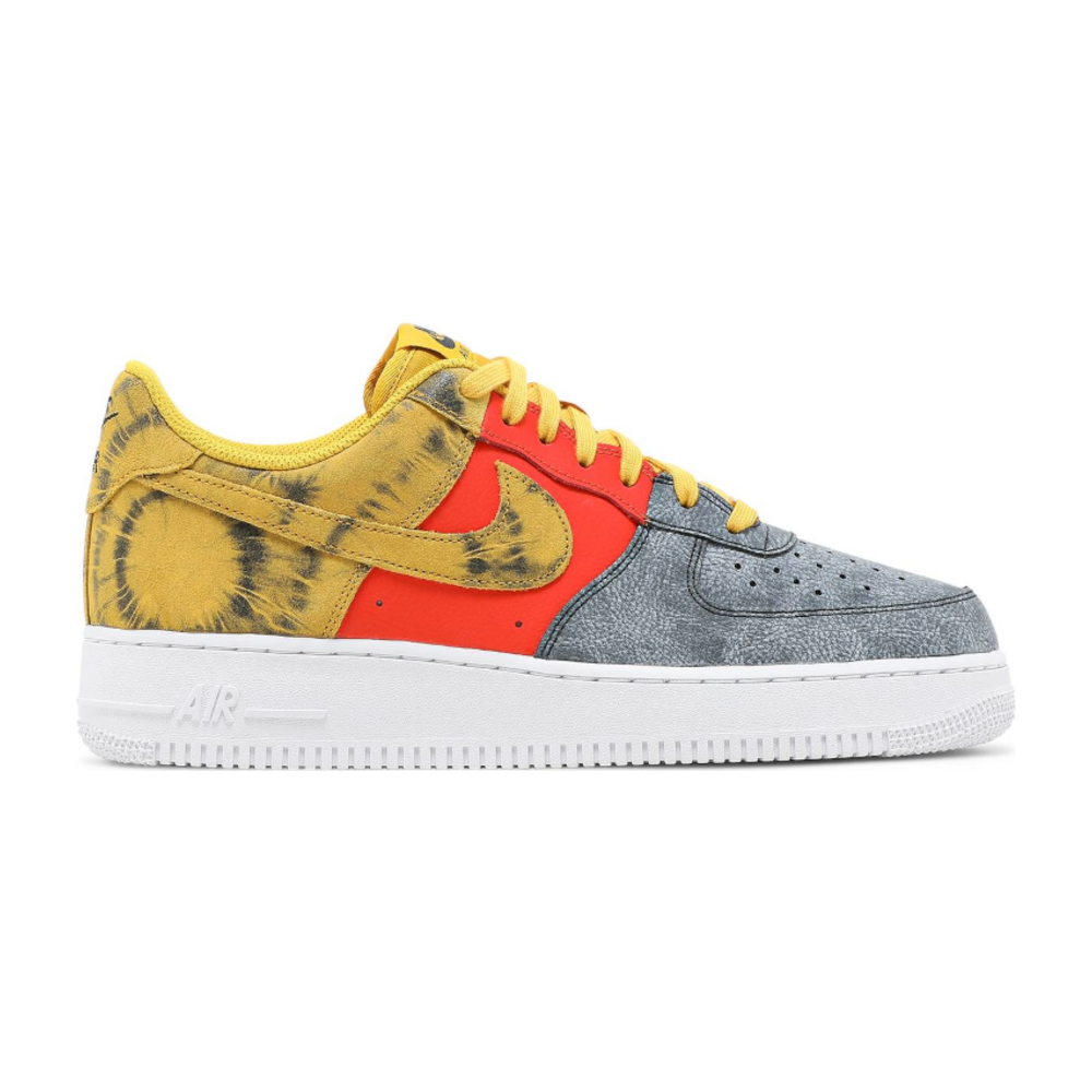Tenis Nike Air Force 1 Low Tie Dye Dark Sulphur