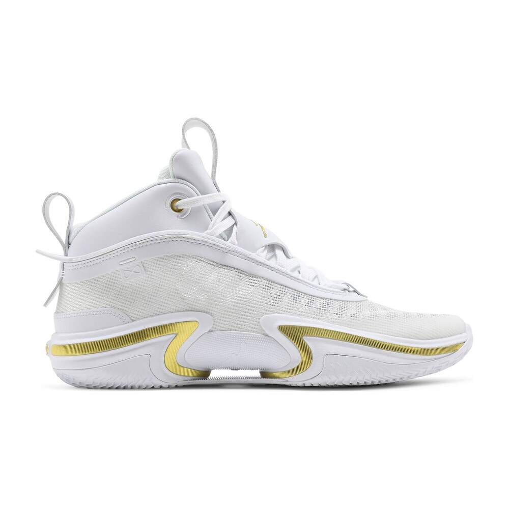 Jordan 36 White Metallic Gold