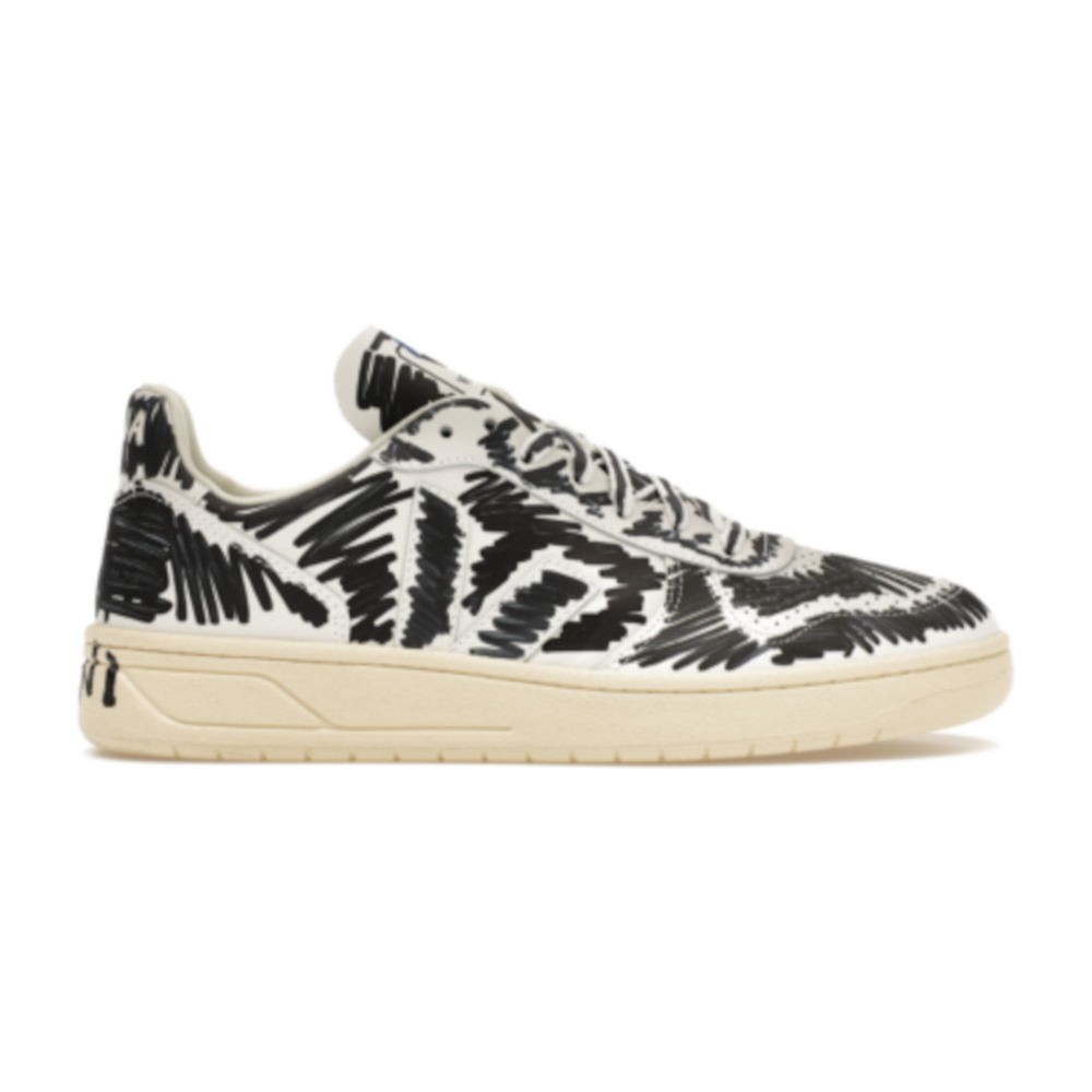 VEJA CAMPO LOW CHROMEFREE LEATHER BLACK MARSALA