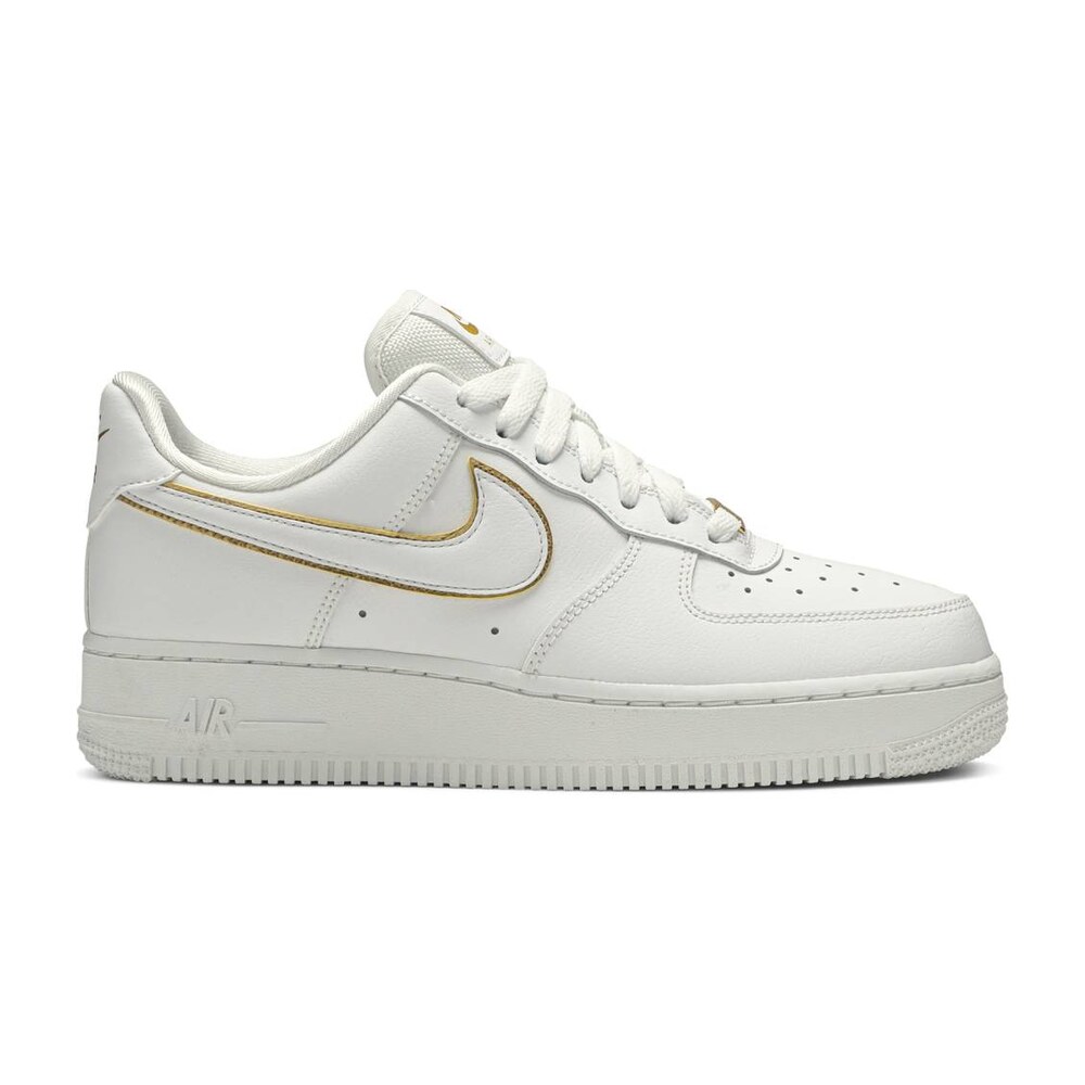 Tenis Nike Air Force 1 Low Icon Clash White Metallic Gold