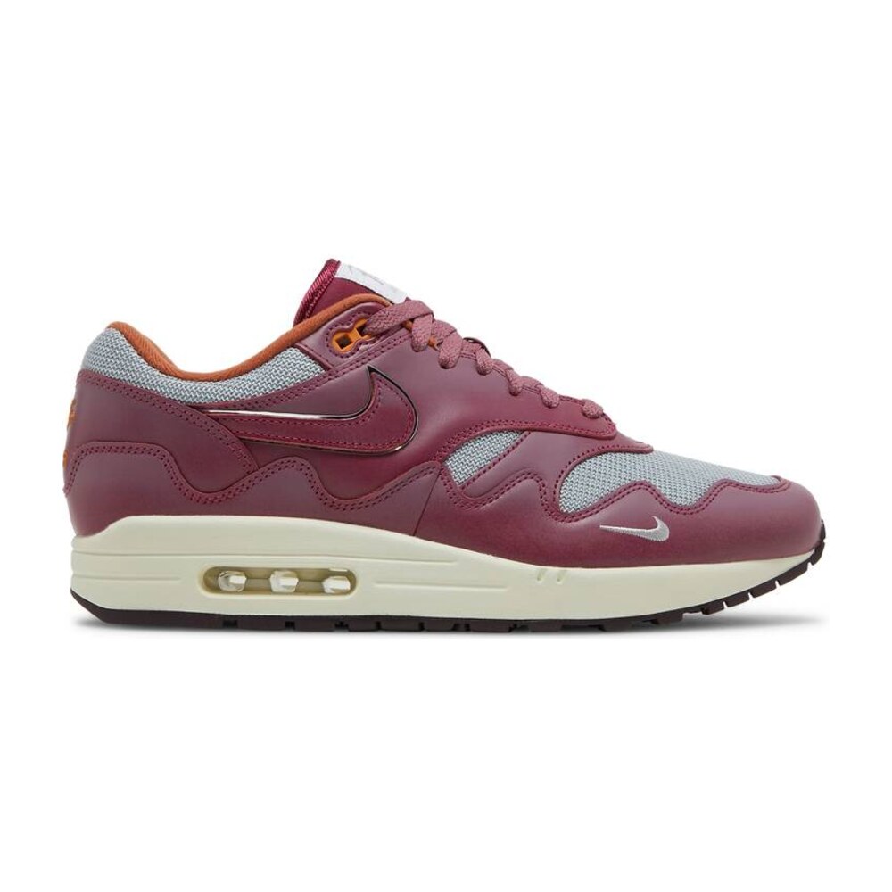 Tenis Nike Air Max 1 Patta Waves Rush Maroon