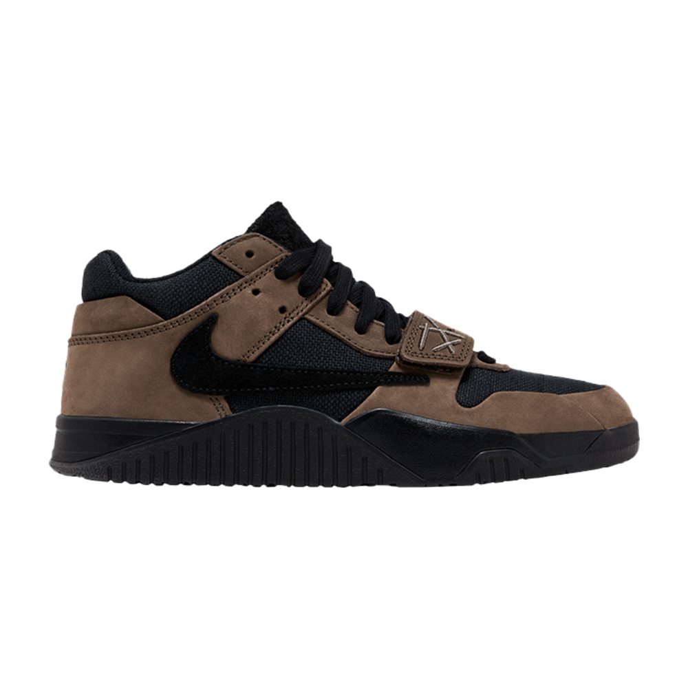 TENIS JORDAN JUMPMAN JACK TRAVIS SCOTT DARK MOCHA