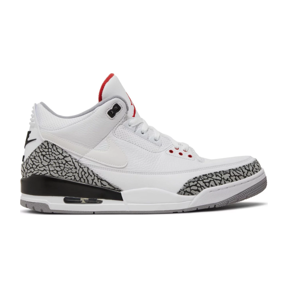 TENIS AIR JORDAN 3 RETRO JTH NRG 'WHITE CEMENT'