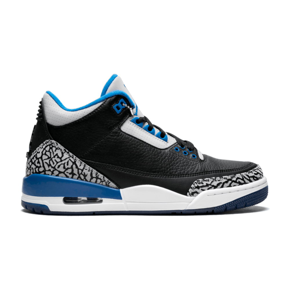 TENIS JORDAN 3 SPORT BLUE
