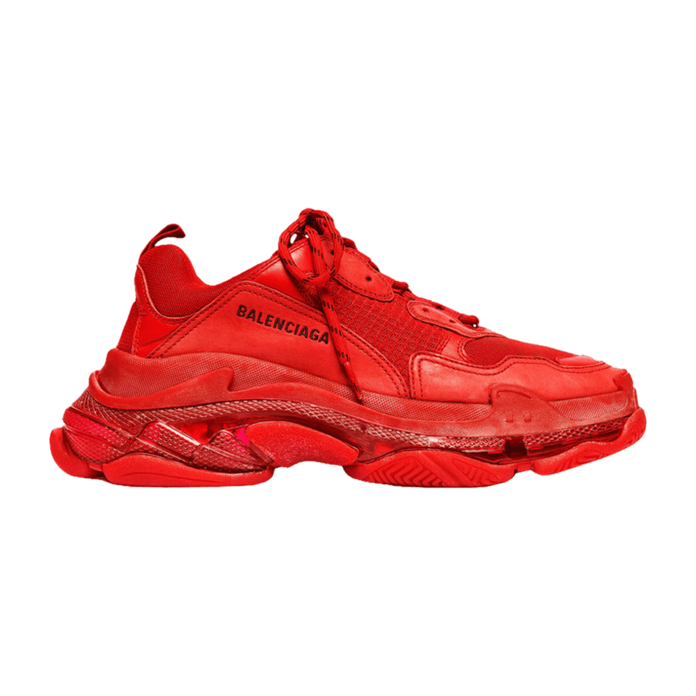 Balenciaga Triple S Red Clear Sole