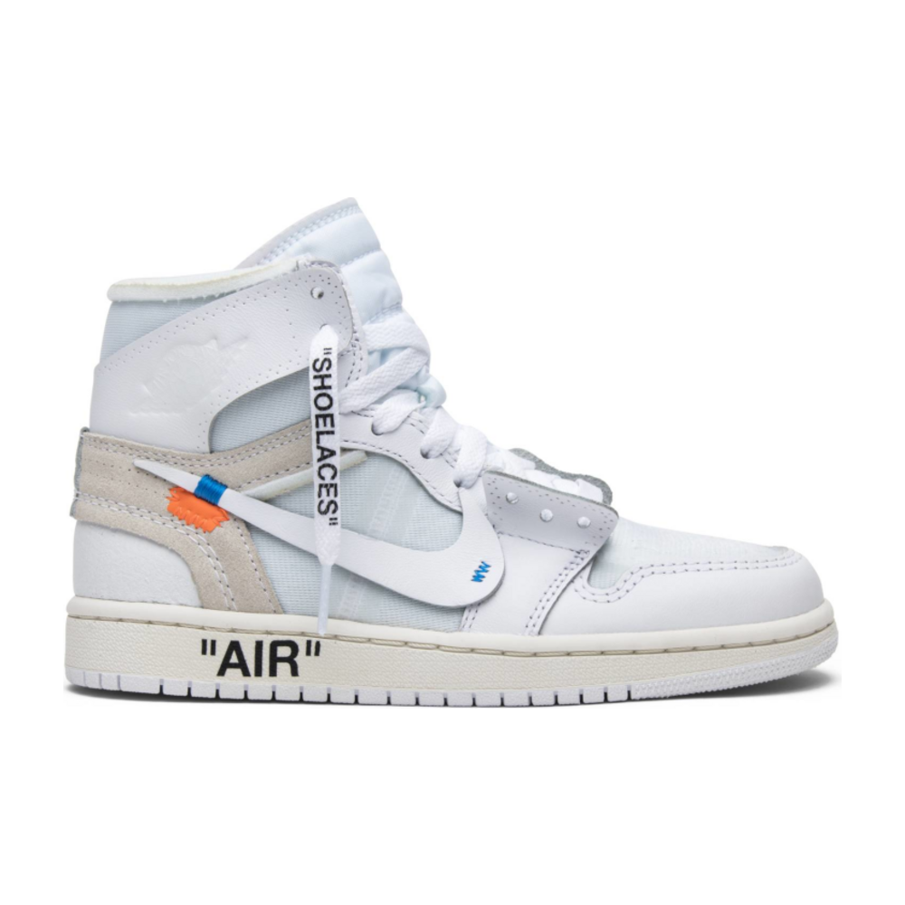 Tenis Air Jordan 1 High Off White White