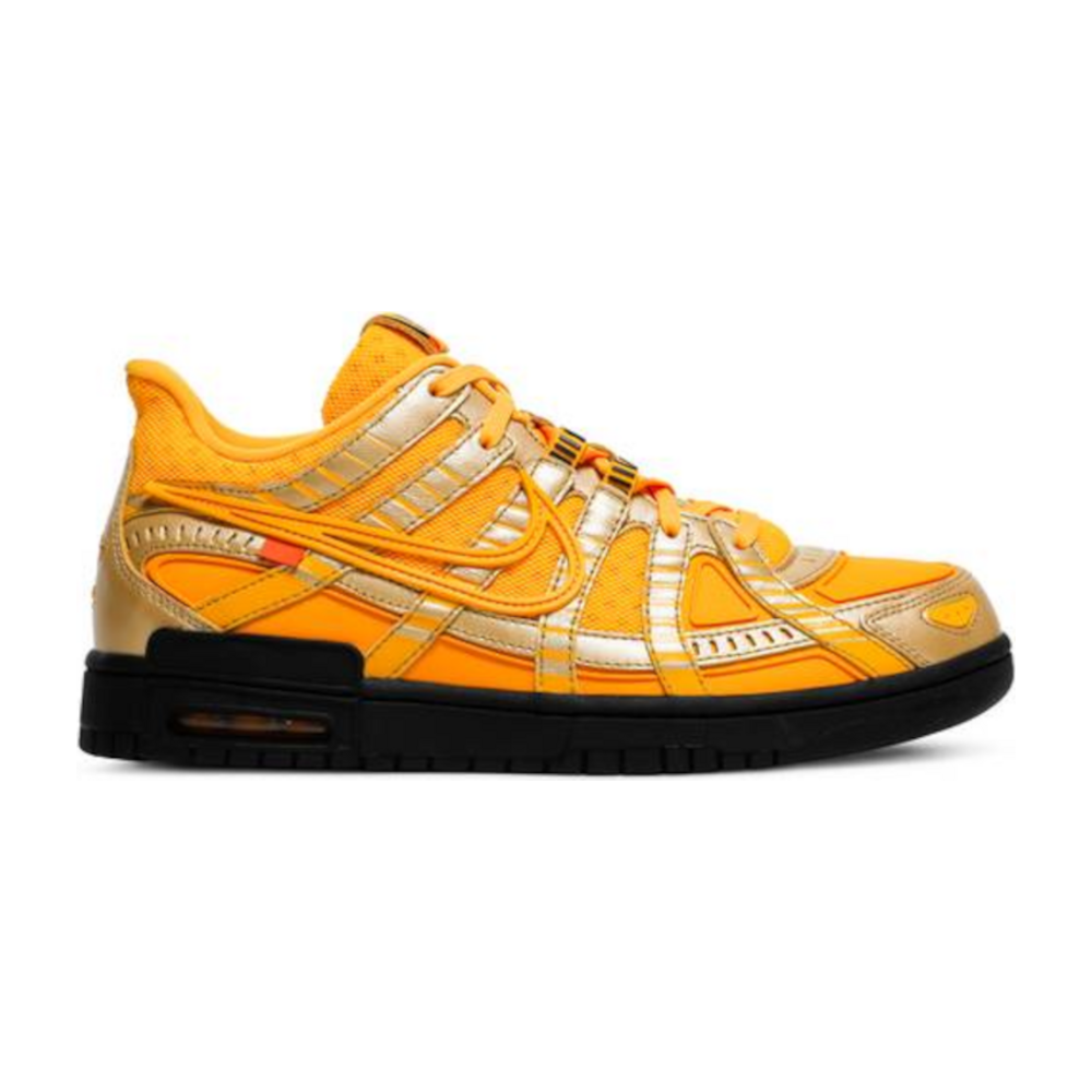 Tenis Nike Air Rubber Dunk Off White University Gold