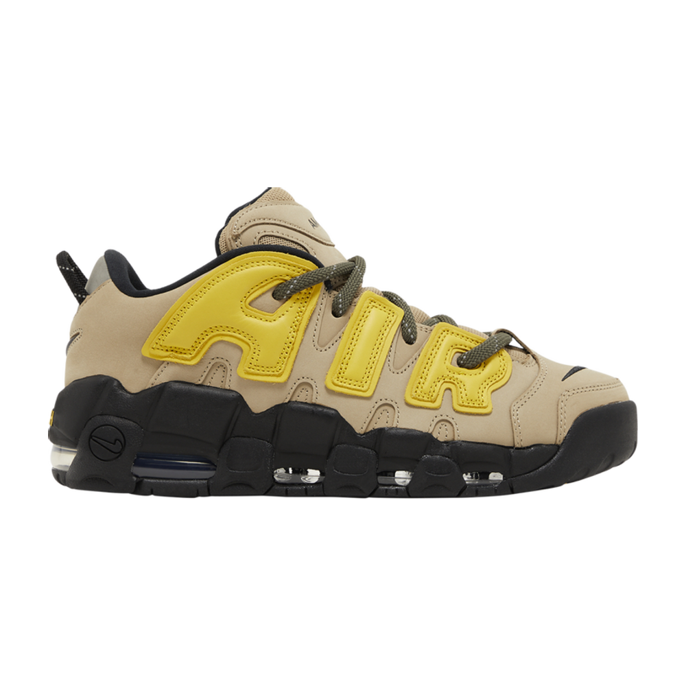 TENIS NIKE AIR MORE UPTEMPO LOW AMBUSH VIVID SULFUR LIMESTONE