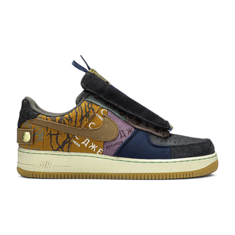 Tenis Nike Air Force 1 Low Travis Scott Cactus Jack