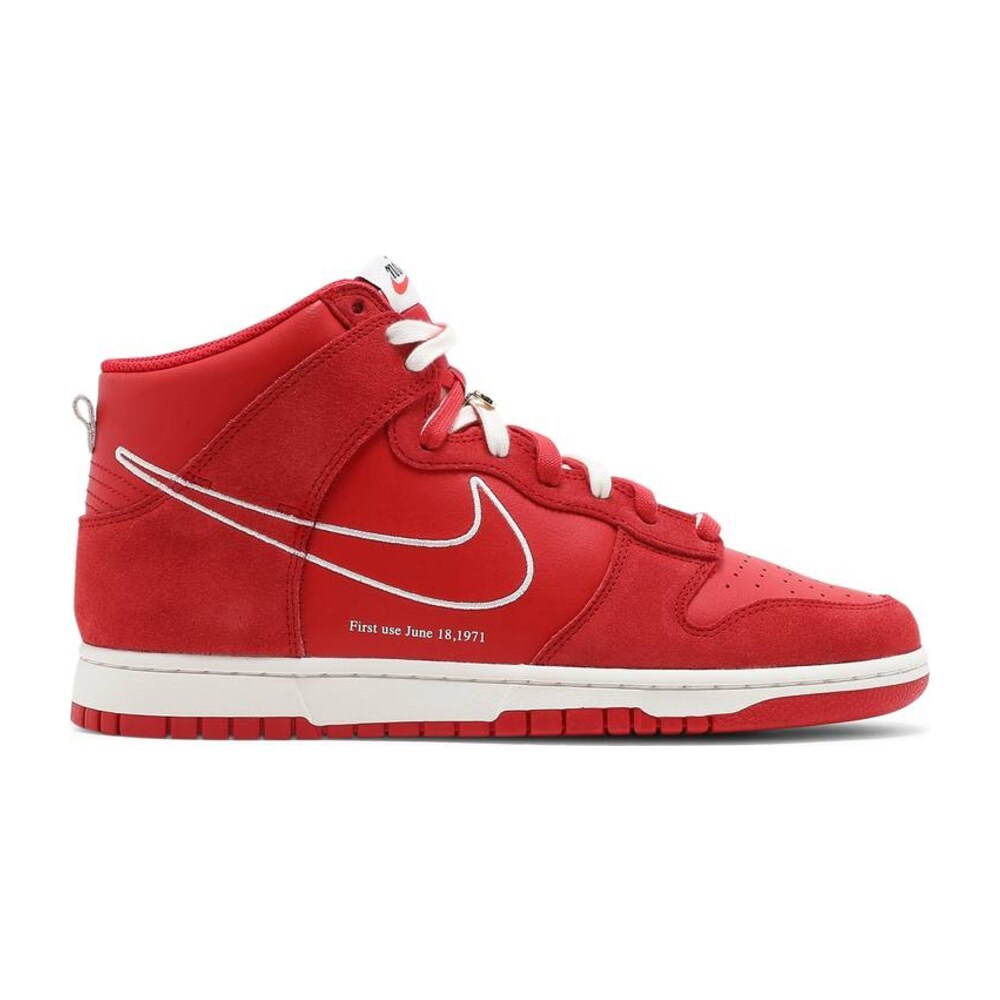 Tenis Nike Dunk High First Use Red