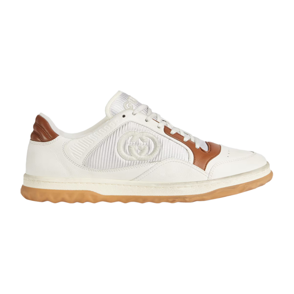 TENIS GUCCI MAC80 OFF WHITE BROWN