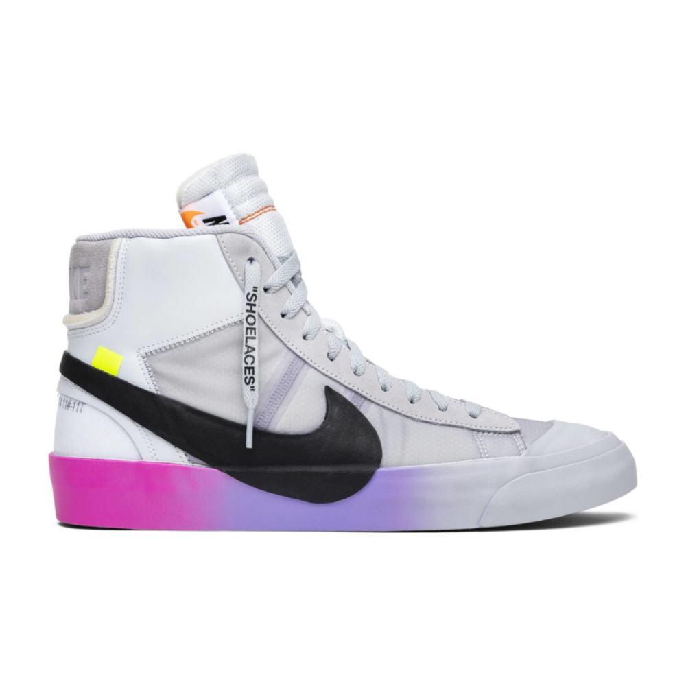 Tenis Nike Blazer Mid Off White Wolf Grey Serena Queen